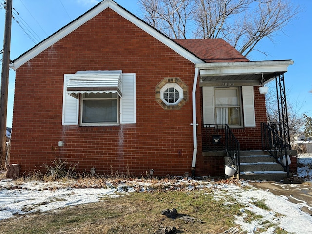 view of bungalow