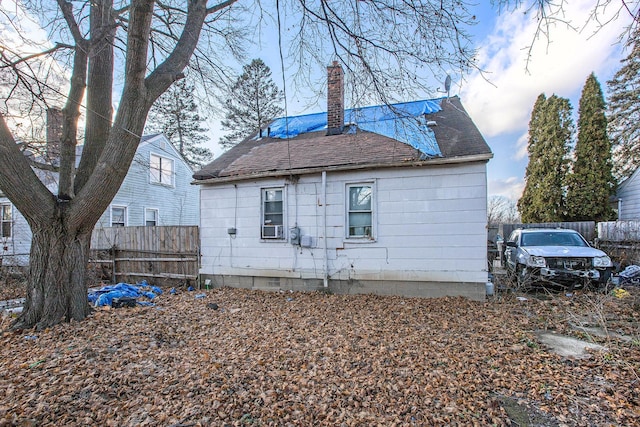 view of rear view of house