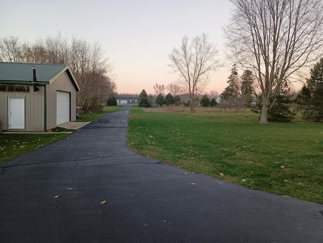 view of road