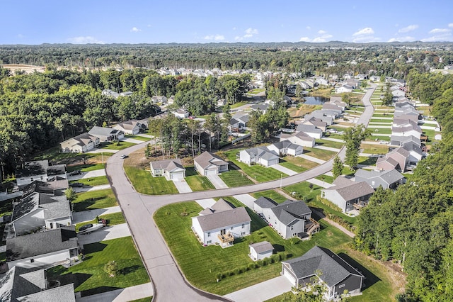 aerial view