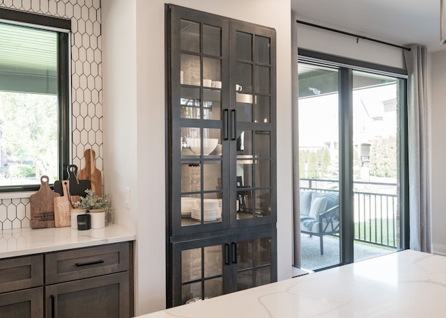 entryway featuring plenty of natural light