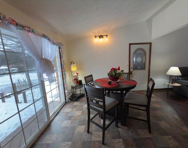 view of dining area