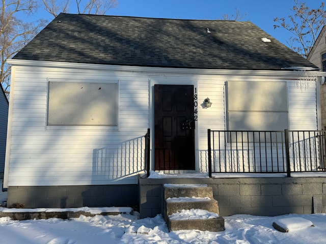 view of front of house