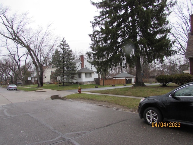 view of street