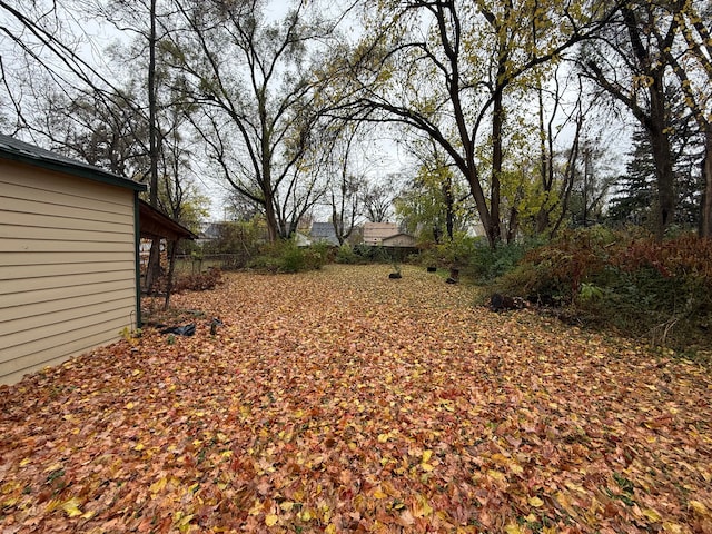 view of yard