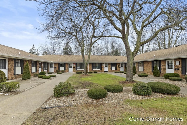 view of ranch-style home