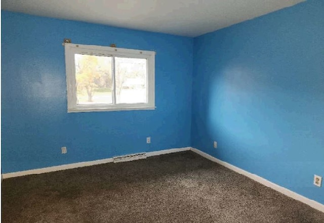 empty room featuring carpet