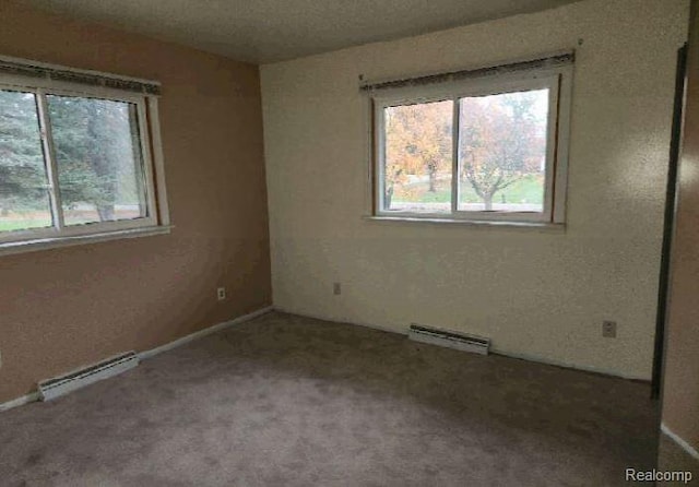 1080 Dye Krest Dr, Flint, MI 48532 - carpeted empty room with a baseboard radiator