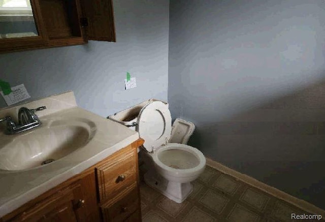 1080 Dye Krest Dr, Flint, MI 48532 - bathroom featuring vanity and tile patterned floors