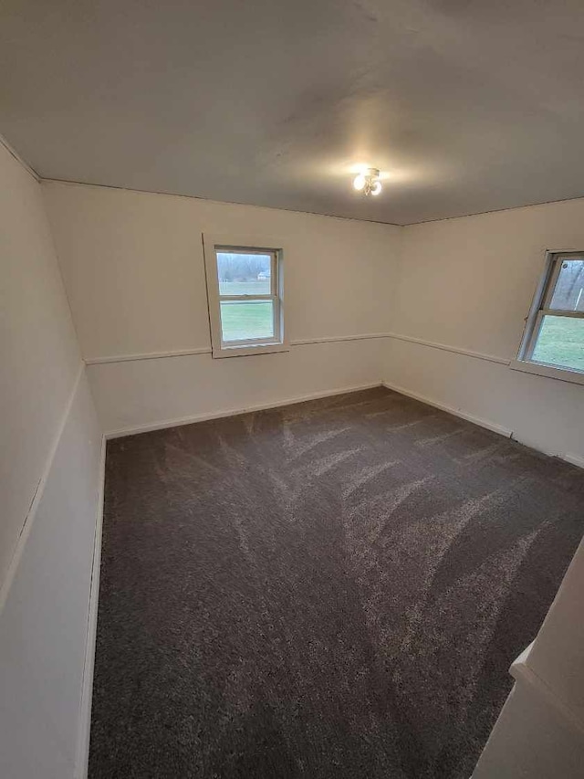 interior space featuring carpet flooring