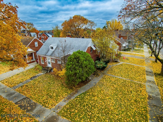 aerial view