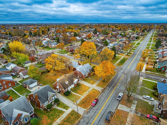 aerial view