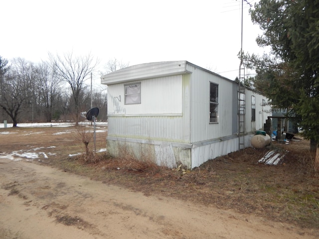 view of side of home