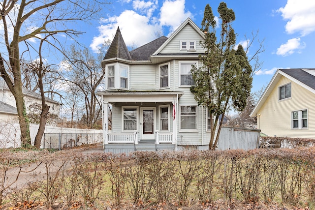 victorian-style house with a porch