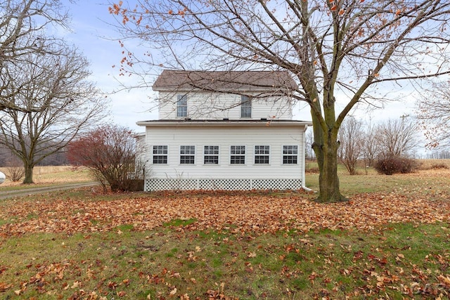 view of side of home