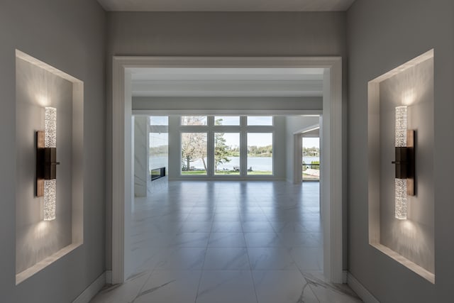 4380 The Heights Blvd, Rochester, MI 48306 - hallway with plenty of natural light