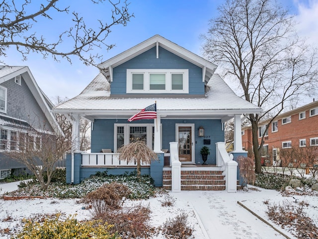 view of bungalow-style house