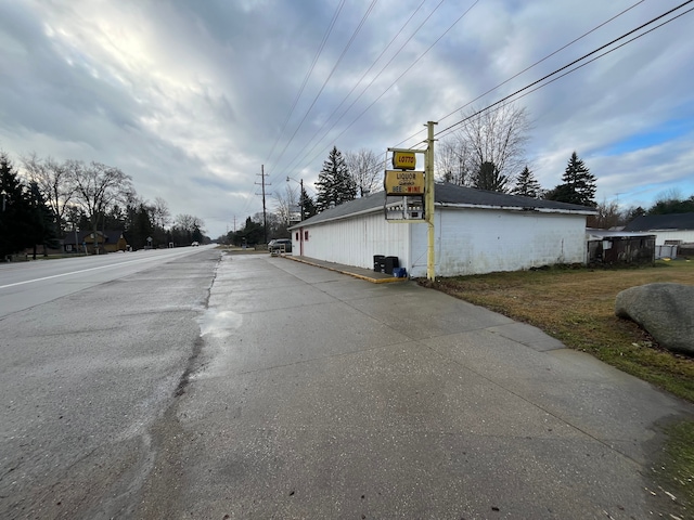 view of street