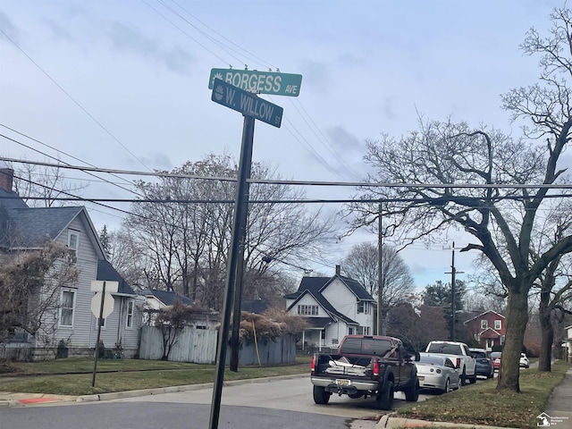 view of street