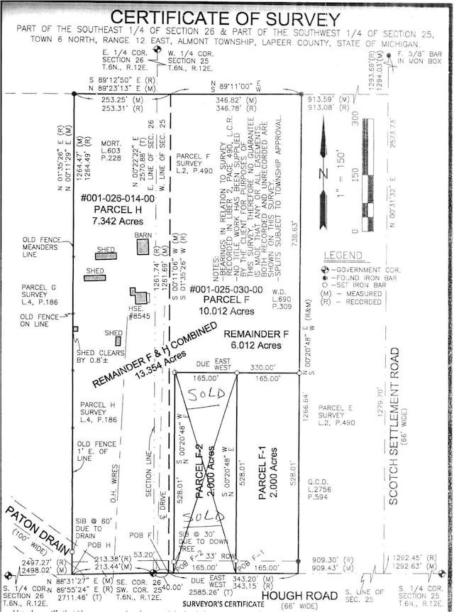 00 Hough, Almont MI, 48003 land for sale