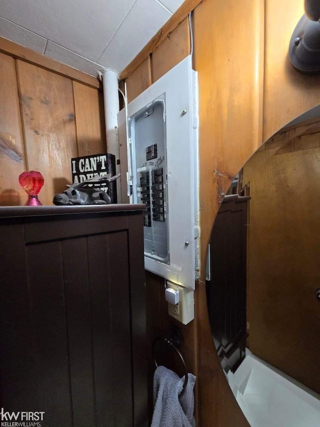 kitchen featuring electric panel