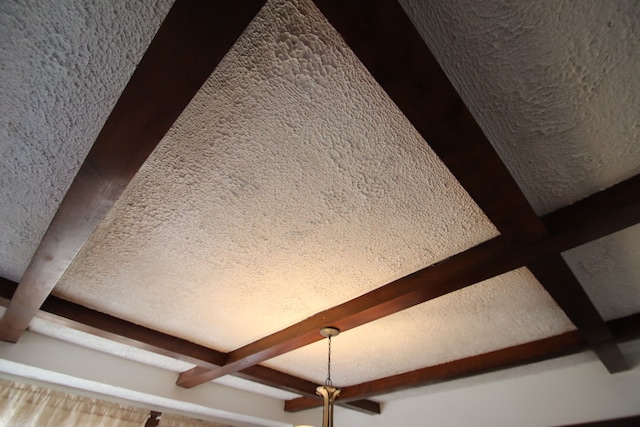 room details with beamed ceiling