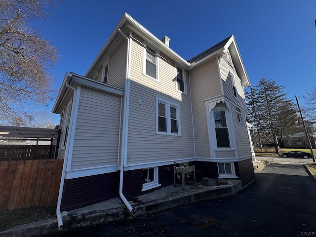 view of rear view of house