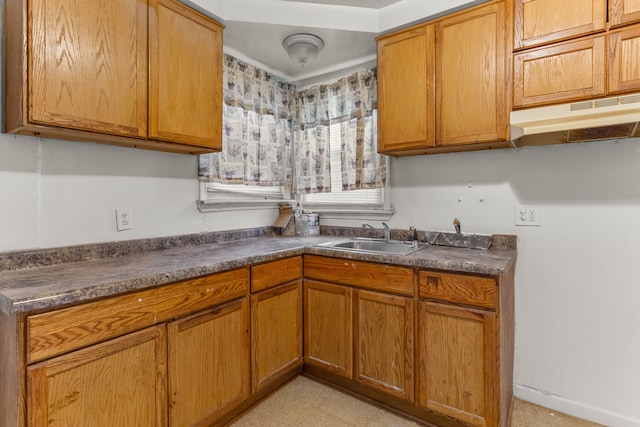 kitchen with sink