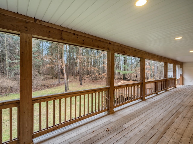 view of deck