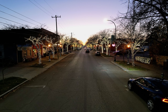 view of street