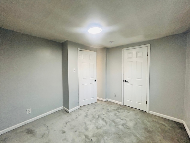 interior space with light colored carpet