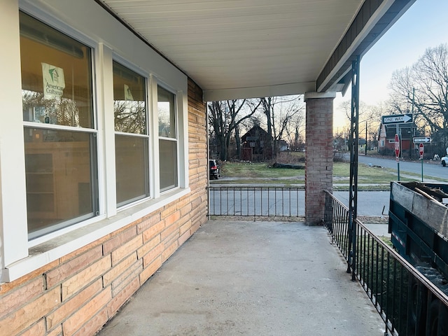 view of patio / terrace featuring a porch