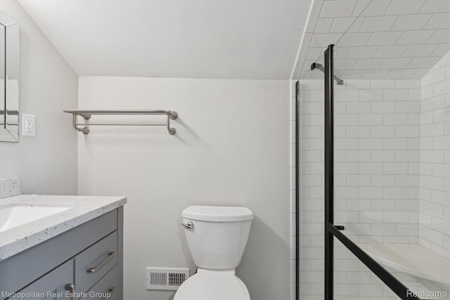 1597 W Saratoga St, Ferndale, MI 48220 - full bathroom with vanity and tiled shower