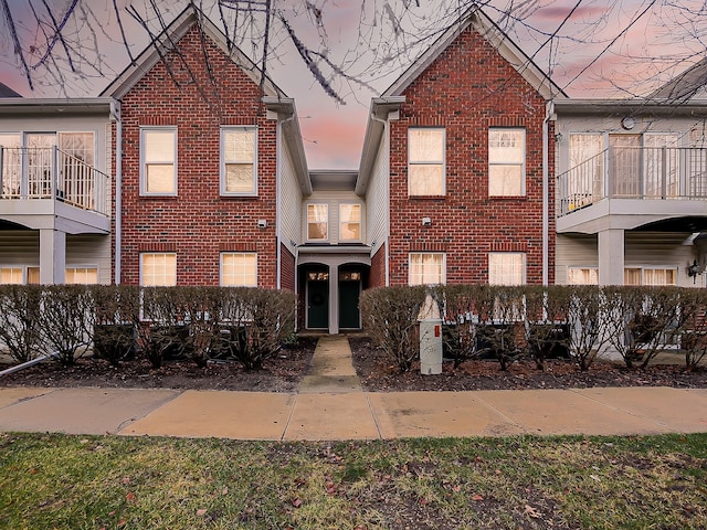 view of townhome / multi-family property