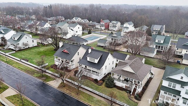 aerial view