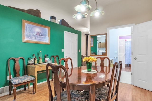 2639 S 3rd St, Niles, MI 49120 - dining space with light hardwood / wood-style floors