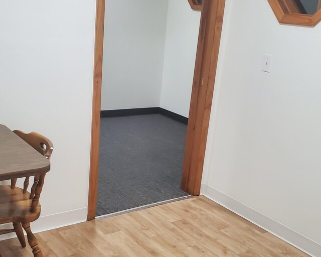 2639 S 3rd St, Niles, MI 49120 - corridor with hardwood / wood-style floors