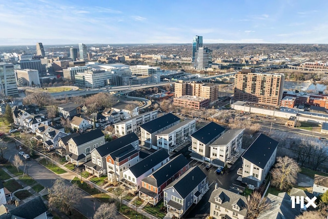 631 Fairview Ave NE Unit 2, Grand Rapids, MI 49503 - birds eye view of property with a view of city
