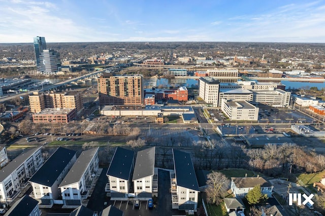 631 Fairview Ave NE Unit 2, Grand Rapids, MI 49503 - birds eye view of property with a city view