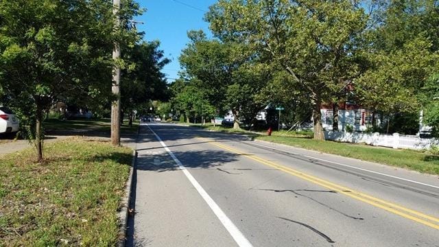 view of road