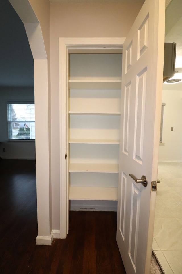 view of closet