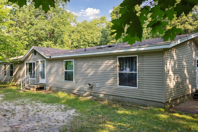 view of home's exterior