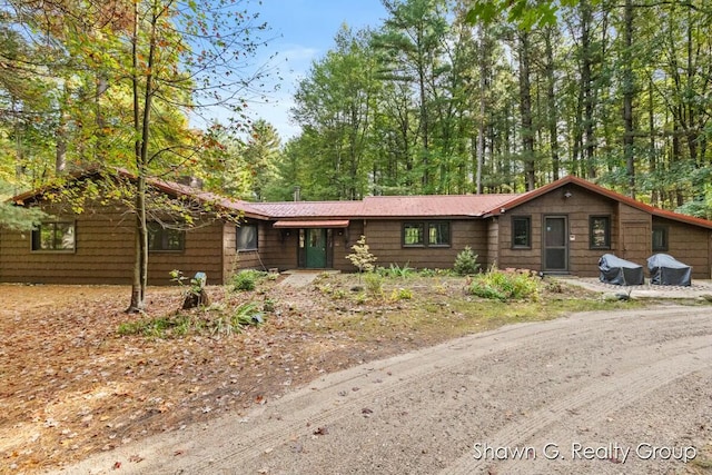 view of front of house