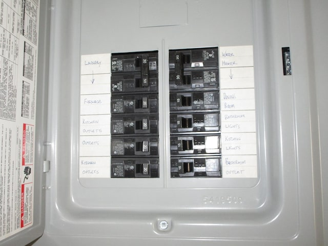 utilities with electric panel