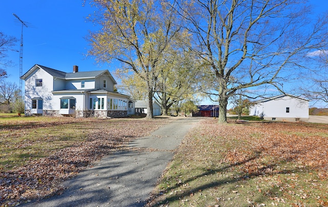 view of side of home