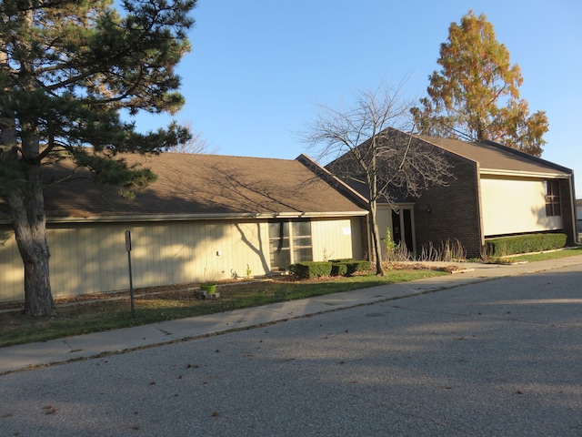 view of ranch-style house