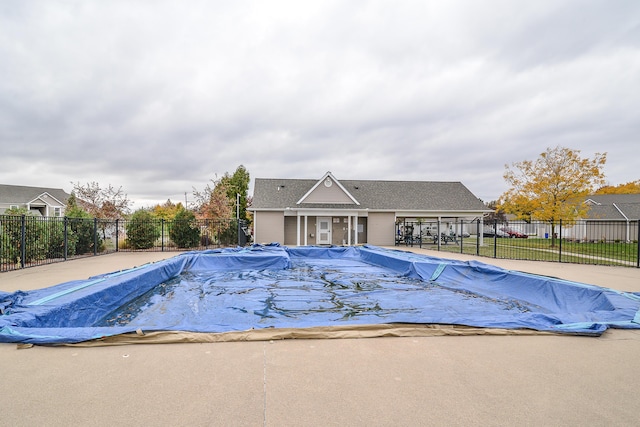 view of pool