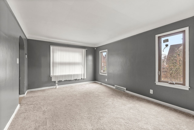 empty room with carpet