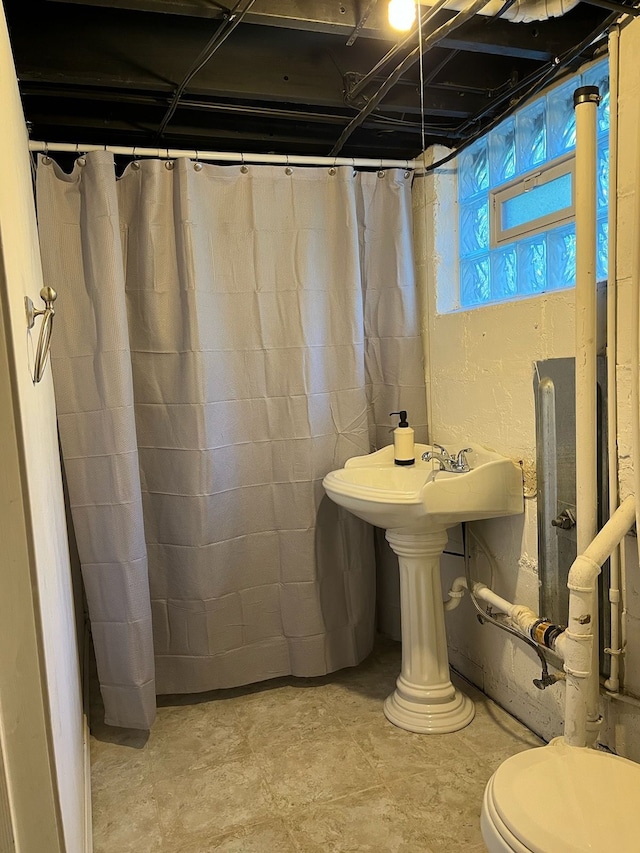 bathroom with toilet