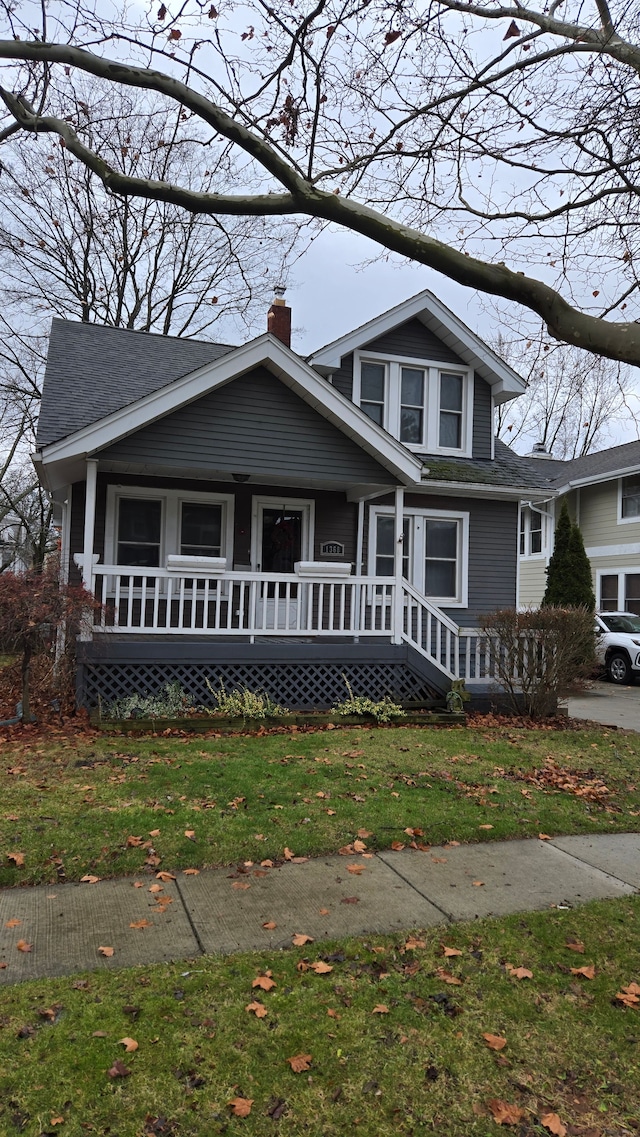 view of bungalow-style house